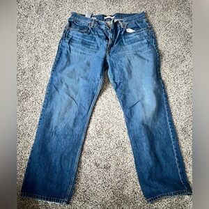 Levi's Low Pro Straight Blue Jeans